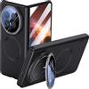 Fitudoos Cover per Honor Magic V6,con supporto e vetro temperato pellicola prote
