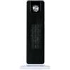 alpina Termoventilatore elettrico 2000 W - Stufa in ceramica con oscillazione, termostato e protezione antiribaltamento - Riscaldamento elettrico compatto per ambienti fino a 20 m² - 21 x 21 x 46 cm