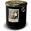 Heart and Home HEART & HOME - Candela profumata a base di cera naturale di soia per la casa, grande barattolo di vaniglia nero, durata 75 ore, regalo, decorazione e profumo per la casa, vaso di vetro