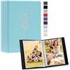 Lanpn Album Fotografico 10x15 50 con Tasche 2 Confezioni, Piccolo Mini