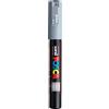Posca uni-ball 186733 - Marcatore POSCA con punta tonda extra-fine grigio
