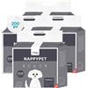 AQPET 200 Tappetini 60x90 Cm Al Carbone Attivo Super Assorbenti Per Cani Cane Traverse