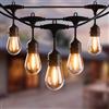 Yuucio Catena Luci Esterno 15M S14 IP65, 15+1 Lampadine Infrangibili