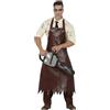 FIESTAS GUIRCA Costume uomo macellaio serial killer taglia unica