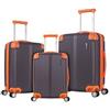 Rockland Berlin Hardside - Set di bagagli espandibile con ruota rotante, grigio scuro, 3-Piece Set (20/24/28), Berlin Hardside - Set di bagagli espandibile con ruota rotante