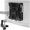 VIVO Supporto VESA per monitor Dell OptiPlex Micro CPU, supporto per computer con braccio per monitor, supporto per schermo nascosto con opzione morsetto da tavolo, nero, montaggio-DLMM1