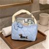 Cute Cosmetic Bag con Bassotto, Trousse da Viaggio in Tessuto, per Viaggi