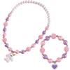 2 Pcs Braccialetti Per Bambine Adorabile Ciondolo Da Collo Collana Bambini