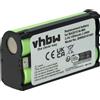 vhbw Batteria per Sennheiser EW 300 G2, EW 300 G4, EW 182 G4, EW 182 G3 1500mAh 2,4V