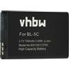 vhbw Batteria per Nokia 6282 6268 6265i 6175i 6230 6265 6270 6230i 6600 6555 700mAh