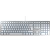‎Cherry Europe GmbH CHERRY KC 6000 SLIM FOR MAC, German layout, QWERTZ keyboard, wired keyboard, Mac