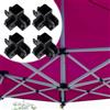 Gazebo Tappo Gambe Cortile per tubi 34x34mm Prolunga Vita Ten