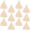 50 Pcs Ritagli Di Legno Graffiti Targhette in Legnetti Decorativi