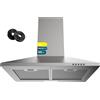 Cecotec Cappa Aspirante Piramidale 60 cm Bolero Flux PM Inox A. Finitura Inox, As