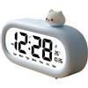 per sveglia per Luce Notturna con Animali Staccabili e Display LED per facile