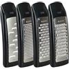 Levivo 331800000210 Set Grattugia per Formaggio, Plastica, Acciaio Inox, Nero, 7