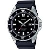 Casio Orologio Casio Collection MDV-107-1A1JF Uomo Subacqueo 200M Quadrante Nero...
