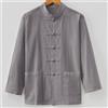 Brand New Comodo Uomo Stand Collare Kung Fu per tai Chi Cappotto Tang Uniforme Giacca