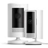 Ring videocamera esterna a batteria Bianco Con Ring Indoor Camera 1 videocamera