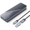 Orico Case per unità SSD M.2 NVMe USB-C 20Gb/s CNM2-G20 - Grigio