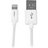 StarTech.com StarTech Lightning 8-Pin to USB Slim Cable 1m White for iPhone iPad iPod Apple