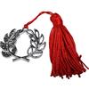 PuntoCasaStore 10 pz ciondolo zama laureato corona d'alloro con nappina bomboniera laurea