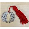 PuntoCasaStore 1 pz ciondolo zama laureato corona d'alloro con nappina bomboniera laurea