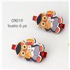PuntoCasaStore 6 pz mollette gufo laurea segnaposto chiudipacco decorazione bomboniera laurea