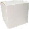 PuntoCasaStore 10 scatole bomboniere cartone pieghevole seta bianco naturale 10x10x10 cm