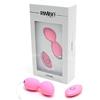 Rimba Cannes palline vibranti Rosa/Argento Ø 3,5 x 10,2 cm