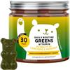 Bears with Benefits - Gommose Moringa - Superfood & Energia - 30 pezzi | Daily Routine Greens Vitamin - Moringa, Zinco, Ferro e 8 superfood - Cura da 1 mese - Senza Zuccheri Aggiunti, Vegano