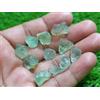 Markenlos Fluorite verde naturale grezza 11 pezzi 11-17 mm pietra preziosa sfusa per fa...