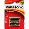 Connect Batteria AAA Pro Power Panasonic 4 Pezzi 30664