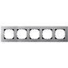 Schneider Elec ppm - PME 51 10 - Cornice 5 moduli Elegance alluminio