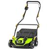 FIELDMANN Scarificatore e rastrello elettrico 2 in 1, 1300 W, larghezza di taglio 320 mm, contenitore da 40 l, maniglia regolabile, profondità di taglio da -12 a +10 mm, 2 cilindri intercambiabili