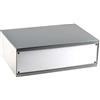 RS PRO, Guscio, grigio, acciaio laminato a freddo, 300 x 200 x 100 mm