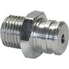 RIEGLER 108484-315.005 - Raccordo per aspirapolvere piatto, ovale, SGO, M5 AG Ø15,5/18 x 6, 1 pezzo