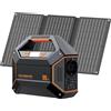 Generatore di Corrente Portatile 99Wh 270mAh con Pannello Solare da 30W Power