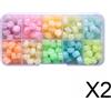 Set Di 180 Perline Di Ceralacca Luminose Smaltate, Confezione Da 2-5 Pezzi, Per
