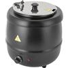 Zuppiera elettrica bollitore per zuppe da 10 litri con inserto rimovibile in