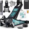 Does not apply Cric idraulico 3T altezza di sollevamento 75 510 mm cric idraulico per auto Jack