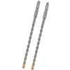 Meccion SDS Plus Punte da Trapano, 8mm x 200mm x 2pcs,Professionale Punta