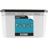 Scell-it ESSBOX SCELL-IT - Morsetto idraulico doppio standard Ø18 mm - Ø7 mm x 150 mm - Scatola da 50 - EX-93211118, pali esagonali, coperchi rimovibili, scatole impilabili