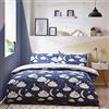 furn. Peter Rabbit™ Sleepy Head Set copripiumino singolo, poliestere, cotone, blu