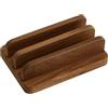 Porta Laptop Verticale Premium Porta Notebook in Legno Compatto Supporto per