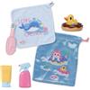 BABY born Bad Fun Set Click & Play voor 36 en 43 cm poppen Eendje, tandenborst