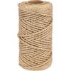 G2plus Corda di iuta, 50m, 4mm, naturale, imballaggi, decorazioni, giardinaggio