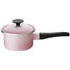 Le Creuset Pentola Smaltata EOS Casseruola 14 cm Conchiglia Rosa Gas IH Compa...