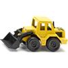 siku 0802, Trattore con caricatore frontale, Metallo e Plastica, Giallo e Nero, Caricatore frontale mobile