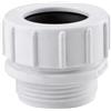 Wavin Raccordo dritto HepvO Wavin DN32 adattatore PP guarnizione EPDM bianco